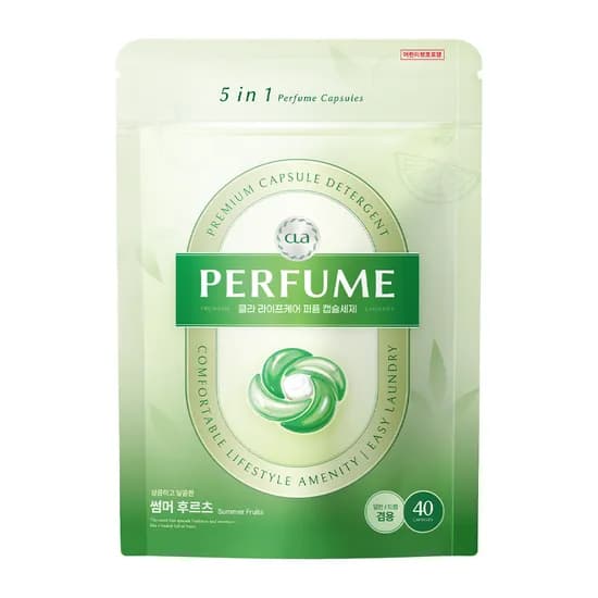 클라 라이프케어 퍼퓸 캡슐세제 썸머후르츠 40개입 (7,800원/무배)