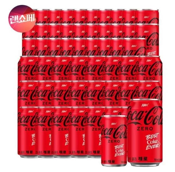 코카콜라제로 90ml 30캔 + 코카콜라제로350ml 24캔 (26,460원 카드할인/무료)1