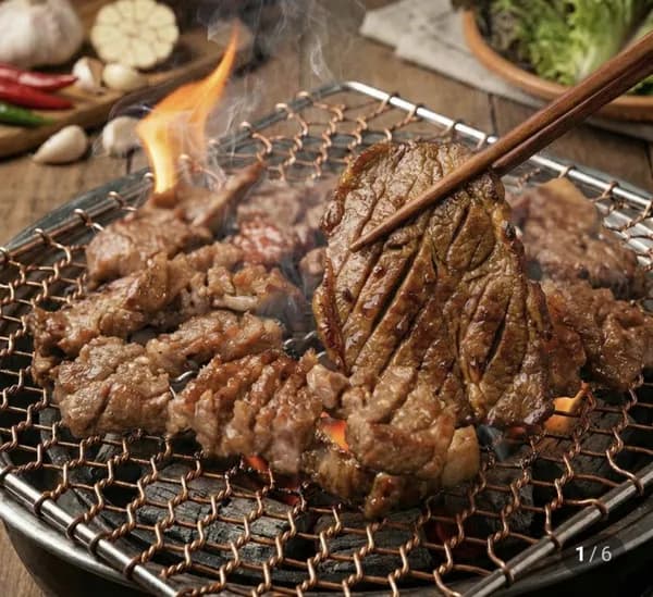 마늘양념 돼지칼집구이 400g (2,980원/2개이상멤버십무료)