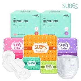 체험할인전 입는 오버나이트 팬티형 5P x1팩 외 생리대 중형 대형 팬티라이너 전라인 특가 (3,900원/무료)