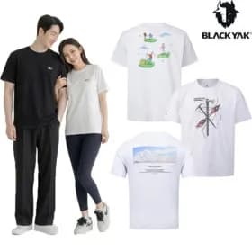 블랙야크 남여 그랙픽 티셔츠7종(22,970원/무배)