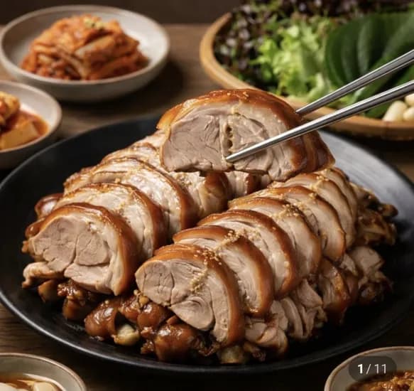 흑마늘 순살 족발 250g 4개