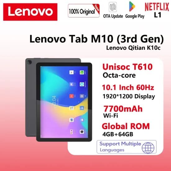 레노버 탭 M0 3세대 치티안 K10c 태블릿 TB328FU 글로벌롬 10.1인치