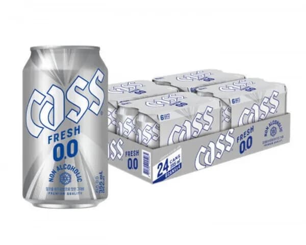 카스제로 (0.0) 논알콜 맥주맛 음료 355ml 24개 (14,390원/무료)