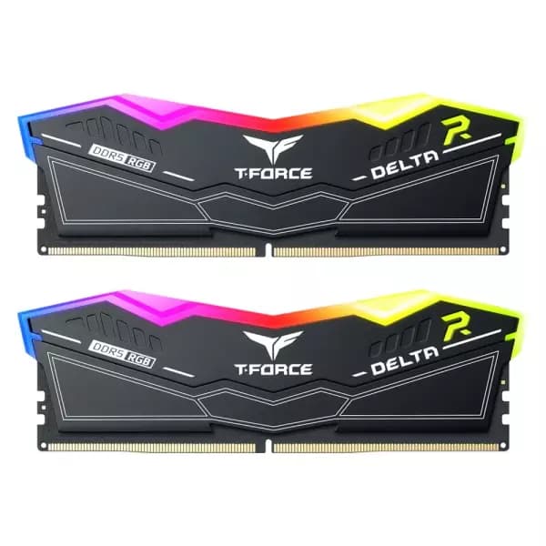 팀그룹 T-Force DDR5 6000 CL30 Delta RGB 블랙 패키지 32GB(6Gx2) (신한 524,590원 / 2,500원)1