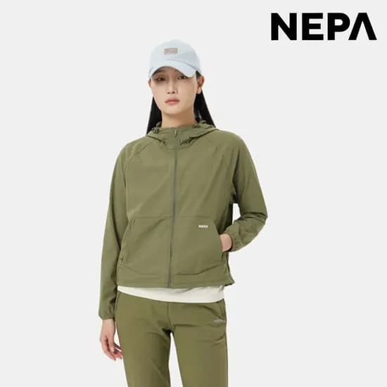 네파 여성 쿨냉감 아이스테크쉘 포레스타 후디 자켓 (46,230원/ 무료배송)