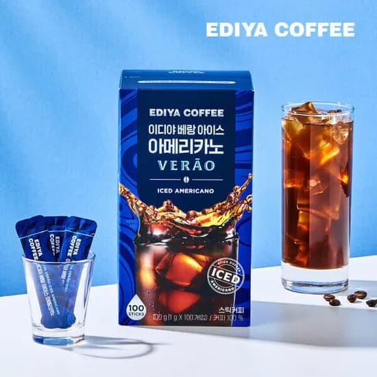 이디야 베랑 아이스 아메리카노 00T + 쿠키런 머그컵 증정 (11,690원/무료배송)1