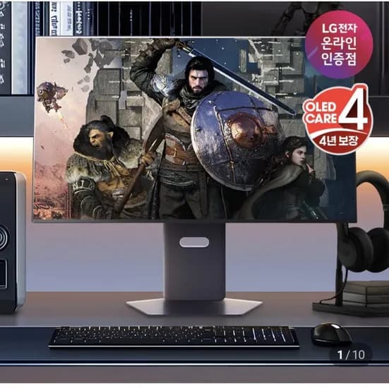 LG 울트라기어 32GX870A OLED UHD 4K 240Hz FHD 480Hz 듀얼모드 게이밍 모니터 (최대 1,507,410원/무료)