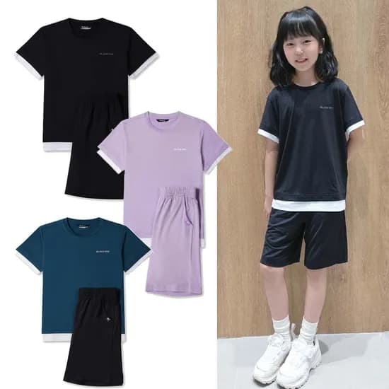 블랙야크키즈 5부 반팔+반바지세트 (2,100원/3만무료)3
