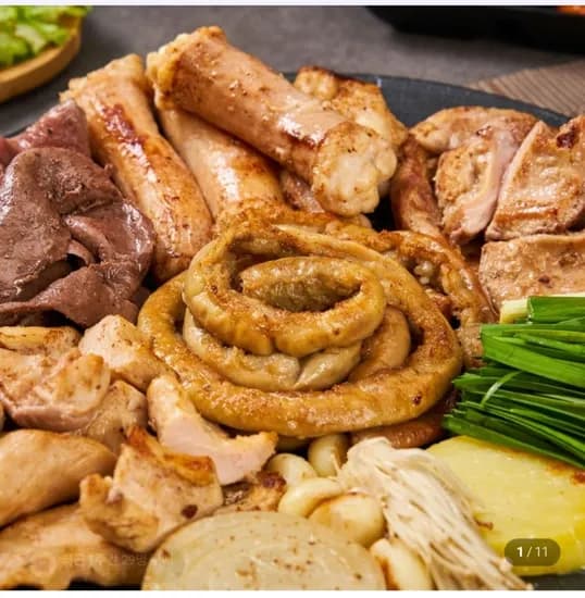 한우대창전골 1kg+소곱창180g 1팩 (13,400원/무료)