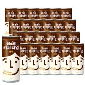 레쓰비 카페타임 라떼 240ml 30캔