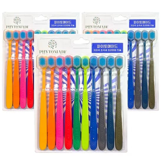 저자극 초극세 프리미엄 칫솔 10개입 3세트 (8,800원/무료)