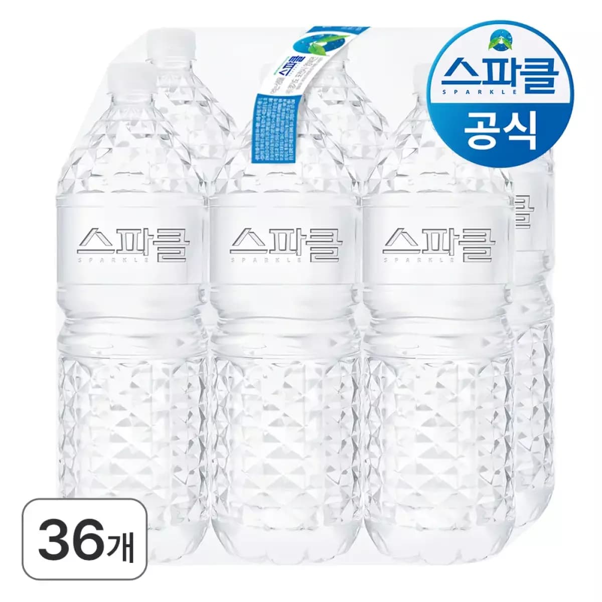 스파클 2L 72통(마트 쿠폰, 신한카드 적용가 29,080원/무료배송)
