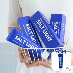 제주 용암해수 소금빛 솔트라이트 소금치약 120g 2개+증정50g (9,420원/무료)