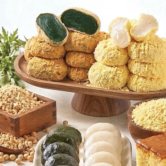 해풍쑥 쑥인절미 개별포장 1kg+콩고물 150g(6,480원/무료)