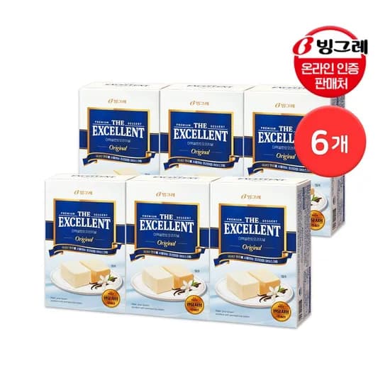 빙그레 엑설런트 오리지널 아이스크림(26,127/무료)