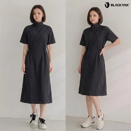 블랙야크 데일리 경량 우븐 원피스 M 루베나원피스