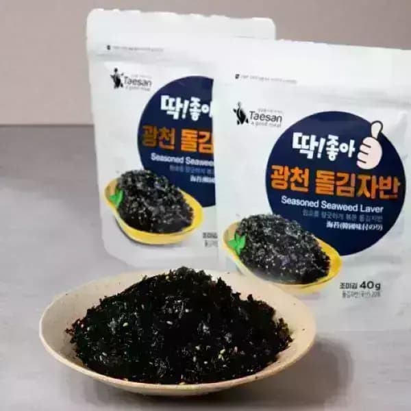 딱좋아 광천 돌김자반 40g x 7개입(8,320원/무료)