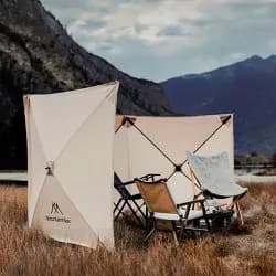 마운틴하이커 4단 원터치 윈드스크린 사이드월 4.8x1.2m