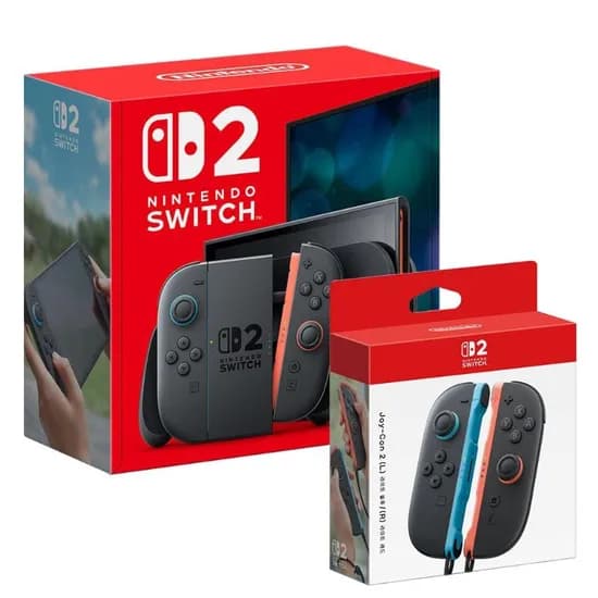 닌텐도 스위치2 본체 조이콘 2개 라이트블루 라이트레드