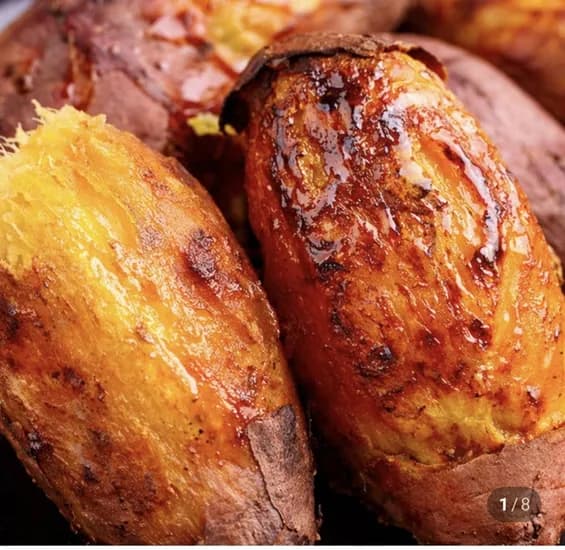 베니하루카 고구마 한입/긴중/대 2kg (5,900원/3,000원)