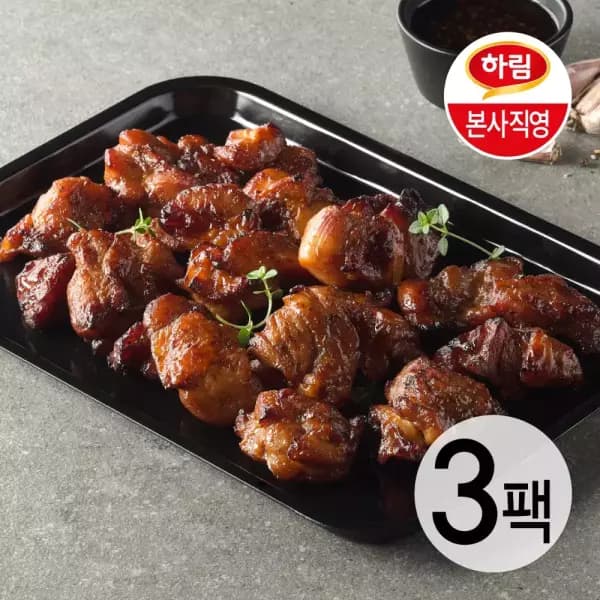 하림 오븐구이 순살치킨 300g 3팩 외 (15,900원/무료)