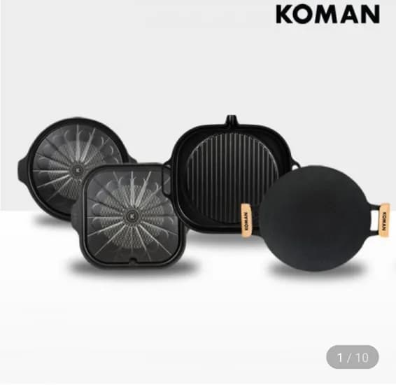 코맨 인덕션 IH 손잡이 그리들 고기불판 4종 택1 (16,920원/무료)