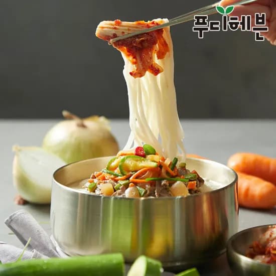 명동칼국수 마늘겉절이1kg+명동칼국수2인세트(10,540원/무배)