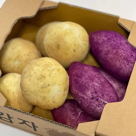 수제 고구마빵 5개입+감자빵5개입 1봉지 (카드 13,550원/무료)