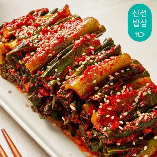 맛장군 갓김치 5kg (6,900원 / 무료배송)1