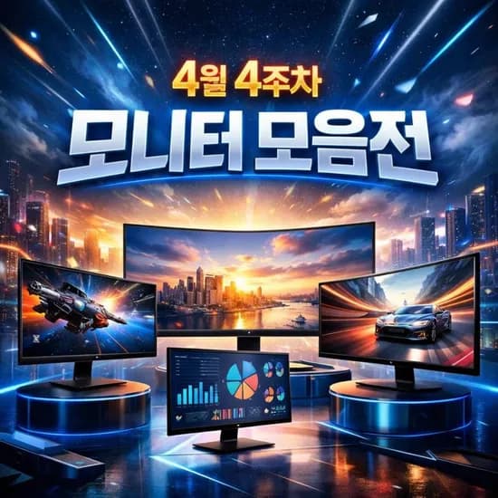 가정의달 삼성/ LG/ 알파스캔/ 필립스 모니터 할인 23종 (제품별 상이, 무료)