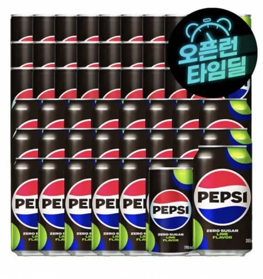 펩시 제로 라임 190ml 30캔 355ml 24캔