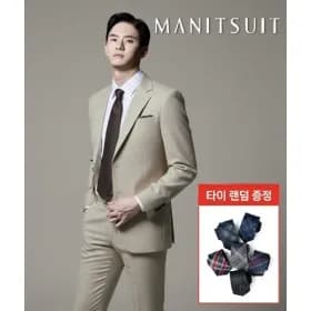맨잇슈트 포멀핏 스판 정장세트 넥타이
