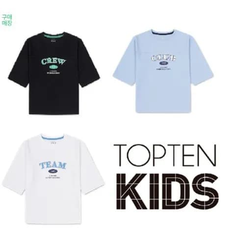 탑텐키즈 여름 티셔츠 모음전 (6,400원/4장무배)