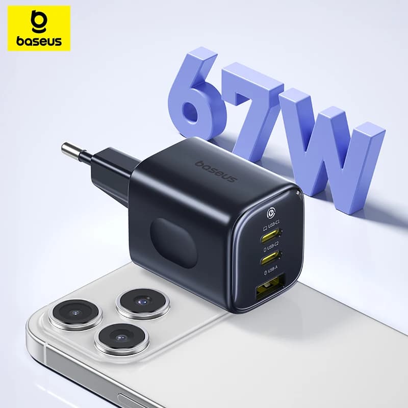 베이스어스 67W GaN 고속 충전기