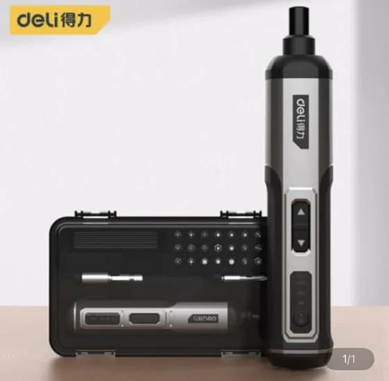 DELI 충전식 무선 전동드라이버 비트25개(24,800원/무료)