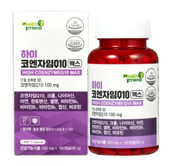 코엔자임Q10 맥스 6개월분 (19,900원/무료)