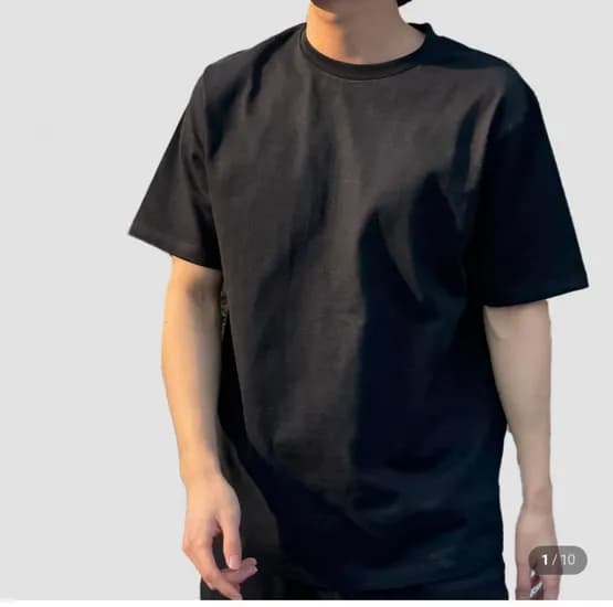 도톰한 무지 반팔티 2장