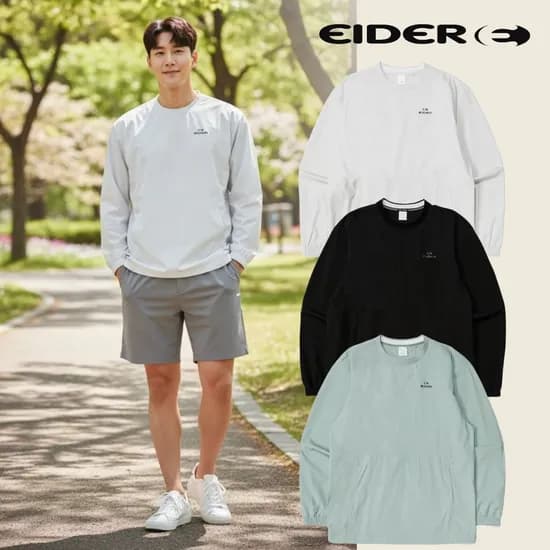 아이더 아이스 우븐 긴팔티