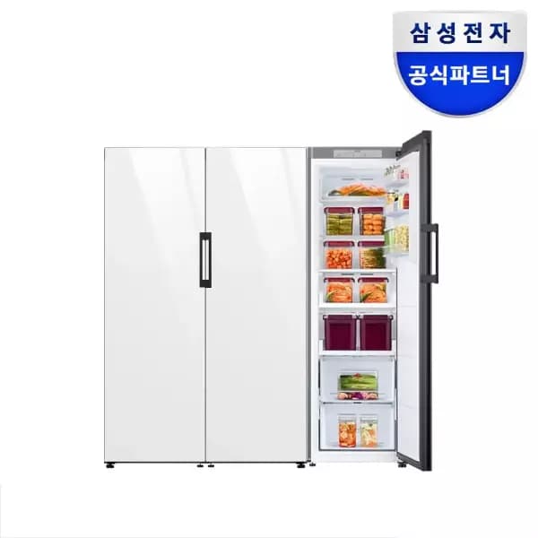 삼성전자 비스포크 3도어 냉장고 김냉세트 (카드 2,375,530원/무료)