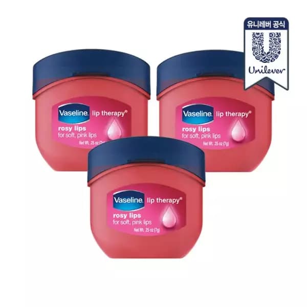 바세린 미니립밤 7g 3개 (7,910원/무료)