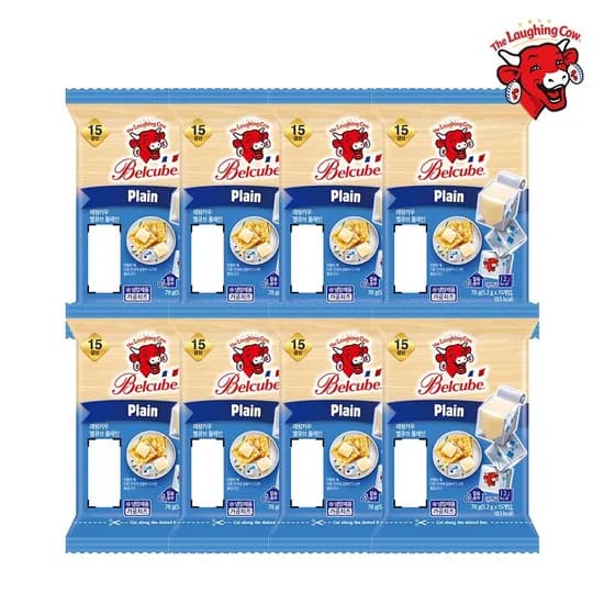 래핑카우 벨큐브 치즈 15큐브 78g 8팩 (28,590원/무료)