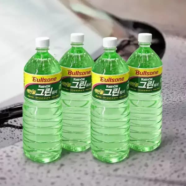 불스원 Rain OK 에탄올 그린워셔, 4개(1,160원/무배)1