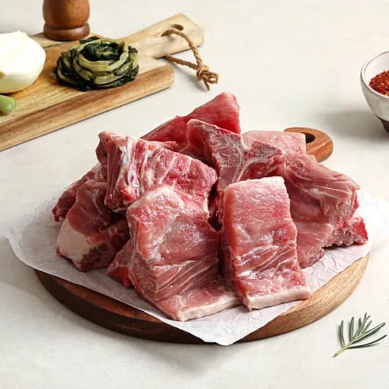 한돈 돼지등뼈 2kg+2kg (22,780원/무배)