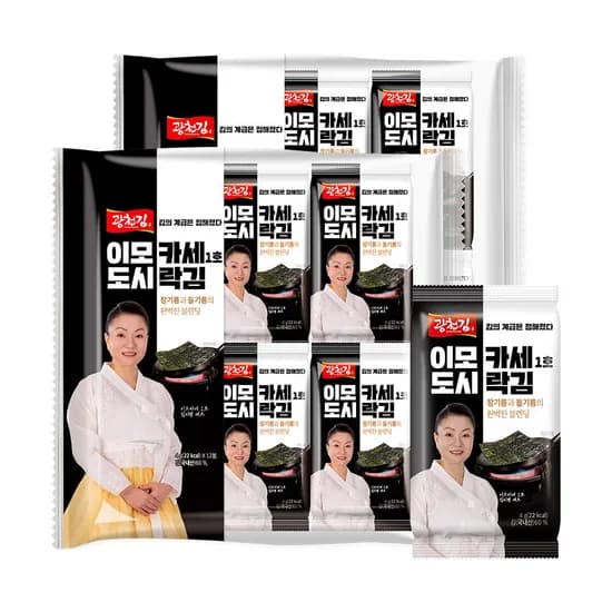 광천김 이모카세 1호 도시락김 g 24봉 (8,900원/무료)4