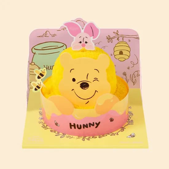 뚜레쥬르 곰돌이 푸 알럽허니 케이크 (21,500원/무료)