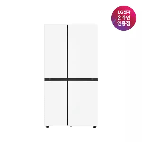 LG 디오스 AI 오브제컬렉션 양문형 냉장고 S836MQQ012