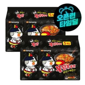 삼양 불닭볶음면 0입 (5입 x 4개) /멀티팩(13,950원/무료배송)2