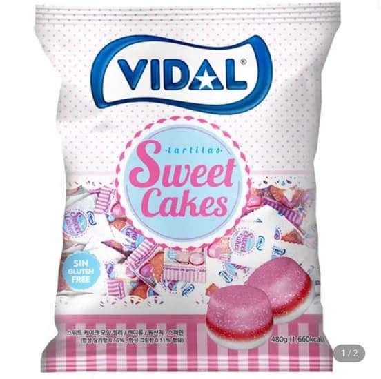 비달 스위트 케이크 대용량 젤리 480g (,900원/무료)7