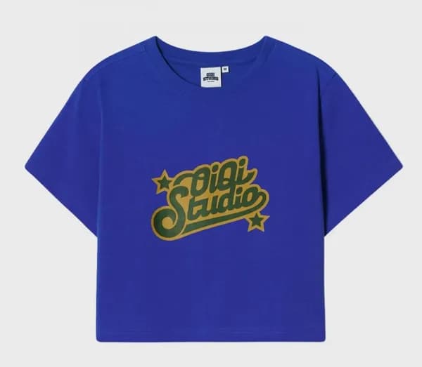 오아이오아이컬렉션 여성 크롭 반팔티